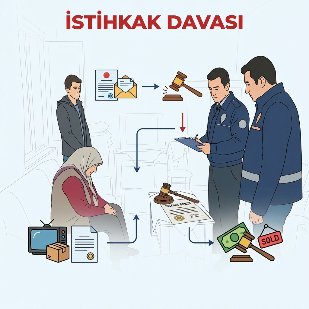 Hacizde İstihkak Davası (İİK m. 97, 97/a ve 99) – Şartlar, Süreler ve Yargılama Usulü | Kayseri İcra Avukatı Alperen Eren